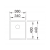Zlewozmywak Blanco ZEROX 340-U Z KOR. INFINO 521 583